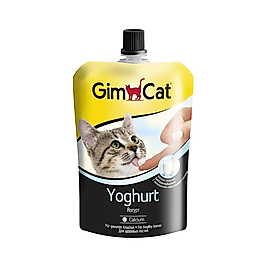 GimCat Kalsiyum İlaveli Kedi Ödül Yoğurdu 150 g