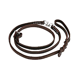 Doggie Yağlı Gerçek Deriden Eğitim Köpek Gezdirme Kayışı Kahverengi 1,1 x 150 cm