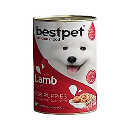 Bestpet Jelly Kuzu Etli Yavru Köpek Konserve Maması (400 g)