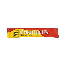 Delibon Creamy Dana Ciğerli Sıvı Kedi Ödül Maması 15 g 1 Adet