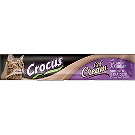 Crocus Kedi Kreması Somon & Karidesli Tekli 15gr