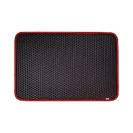 Cattie Kum Toplayıcı Fonsiyonel Kırmızı Kedi Paspası 50 x 75 cm