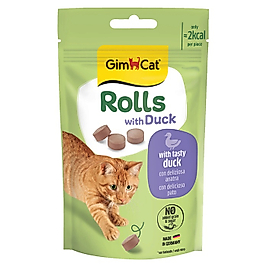 Gimcat Rolls With Duck Ördekli Kedi Ödül Tableti 50 Gr