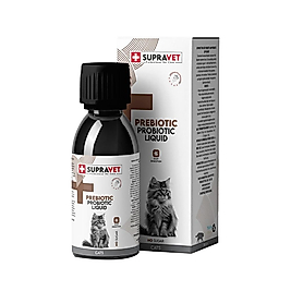 Supravet Kedi Bağışıklık Güçlendirici Sıvı Probiyotik ve Prebiyotik Takviyesi (100 ml)