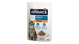 Advance Tavuk Etli Yetişkin Yaş Kedi Maması 85 g
