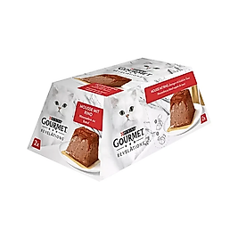 Purina Gourmet Revelations Sığır Etli Kedi Yaş Maması (2 x 57 g)