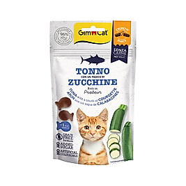 Gimcat Crunchy Snacks Ton Balıklı ve Kabaklı Tahılsız Kedi Ödülü 50 g