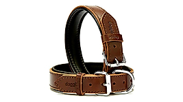Doggie Firstclass Köpek Deri Boyun Tasması Small Kahverengi 2x30-35 cm