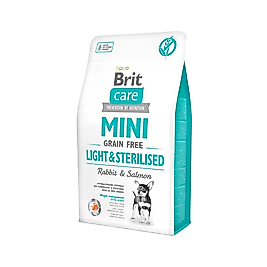 Brit Care Tahılsız Tavşan Etli Kısırlaştırılmış Küçük Irk Yetişkin Köpek Maması (2 kg)