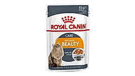 Royal Canin Hair Skin Jelly Yetişkin Kedi Pouch Yaş Mama 85 g