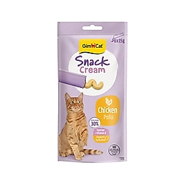 Gimcat Snack Cream Tavuklu Kedi Ödülü 6x15gr