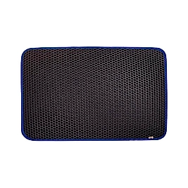 Cattie Kum Toplayıcı Fonsiyonel Kedi Paspası Mavi 37 x 50 cm