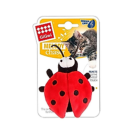 GiGwi Melody Uğur Böceği Kedi Oyuncağı
