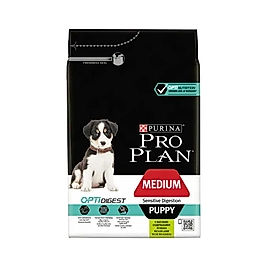 Purina Pro Plan Kuzu Etli ve Pirinçli Orta Irk Yavru Köpek Maması (3 kg)