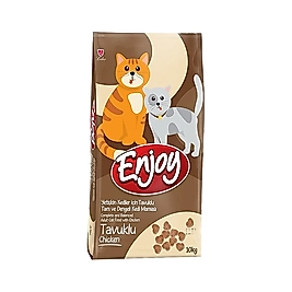 Enjoy Tavuk Etli Yetişkin Kedi Maması 10 kg