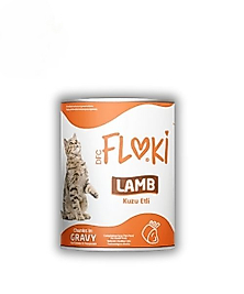 Floki Konserve Yetişkin Kedi Sos İçinde Kuzu Etli 400g