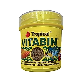 Tropical Vitabin Roslinny Valık Yemi 80 Tablet 50 ml x 36 g