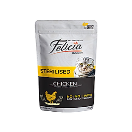 Felicia İnsight Tahılsız Tavuk Etli Kısırlaştırılmış Kedi Konserve Maması 85 g