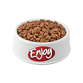 Enjoy Somonlu ve Hamsili Yetişkin Kedi Maması 500Gr
