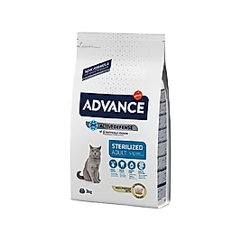 Advance Hindi Etli Kısırlaştırılmış Yetişkin Kedi Maması 3kg