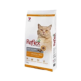 Reflex Tavuk Etli ve Pirinçli Yetişkin Kedi Maması 15 kg