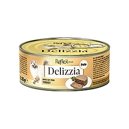 Reflex Plus Delizzia kıyılmış Hindi Etli Yetişkin Kedi Maması 85 g