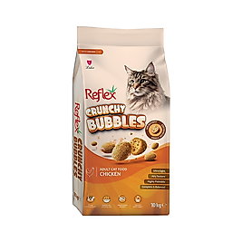 Reflex Crunchy Bubbles Tavuk Etli Yetişkin Kedi Maması (10 kg)