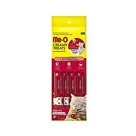 Me-O Creamy Treats Ton Balıklı ve Domatesli Kedi Ödül Maması 4 x 15 g