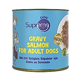 Supreme Dog Soslu ve Somonlu Mini Irk Konserve Köpek Maması (200 g)