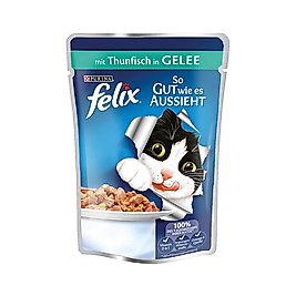 Purina Felix Ton Balıklı Yetişkin Kedi Pouch Yaş Mama 85 g