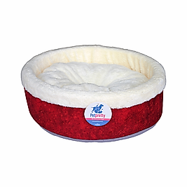 Petpretty Comfort Special Kırmızı Simit Yatak (46 cm)