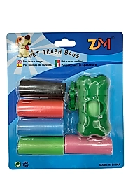 HG-3137 RENKLİ DIŞKI TOPLAMA POŞETİ 6'LI