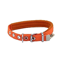 Doggie Polar Dokuma Turuncu Boyun Tasması 2x 30 - 35 cm