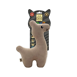 Cattie Matatabi İçerikli Kedi Oyuncağı Peluş Lama (20 cm)