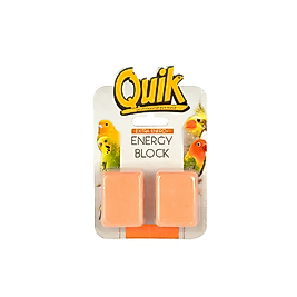 Quik Portakallı Muhabbet Kuşu Enerji Bloğu 2'li