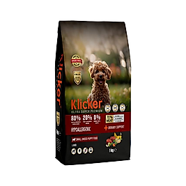 Klicker Hipoalerjenik Kuzu Etli Mini Irk Yavru Köpek Maması (1 kg)