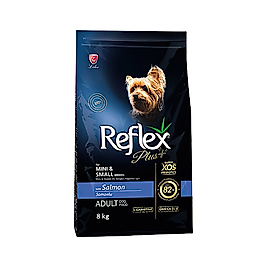Reflex Plus Somonlu Mini ve Küçük Irk Yetişkin Köpek Maması (8 kg)
