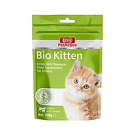 Bio PetActive Yavru Kedi Süt Tozu (200 g)