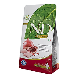 N&D Tavuk Etli ve Narlı Yavru Kedi Maması (5 kg)