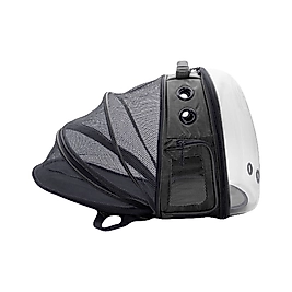 Cattie Fileli Gri Taşıma Sırt Çantası (25 x 60 x 40 cm)