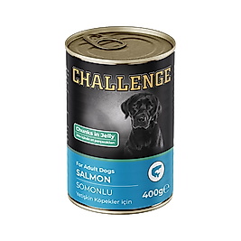 Challenge Somonlu Yetişkin Köpek Konservesi 400 g