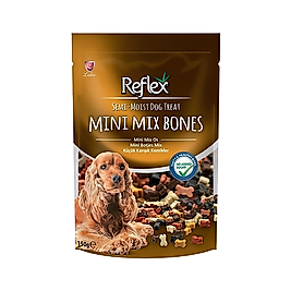 Reflex Mini Mix Bones Yarı Islak Köpek Ödül Kemiği 150 g