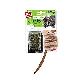GiGwi Catnip Hazneli Fare Kedi Oyuncağı (20 cm)