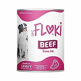 Floki Dana Etli Konserve Köpek Maması 400 g