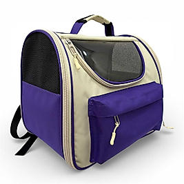 Pet Pretty Kedi Köpek İçin Taşıma Çantası Space Model Backpak Mor 36x30x30 Cm