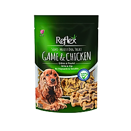 Reflex Av Hayvanlı ve Tavuk Etli Yetişkin Köpek Ödül Maması 150 g