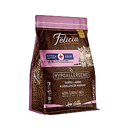 Felicia Az Tahıllı Yavru Kuzulu HypoAllergenic Kedi Maması 1 kg