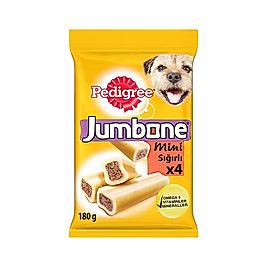 Pedigree Jumbone Mini Sığır Etli Köpek Ödül Maması 160 g