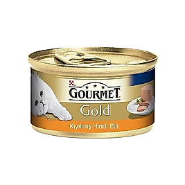 Purina Gourmet Gold Kıyılmış Hindi Etli Kedi Konserve Maması 85 g