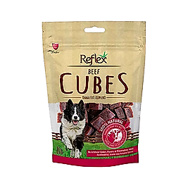 Reflex Biftek Etli Dilim Küp Yetişkin Köpek Ödülü 80 g